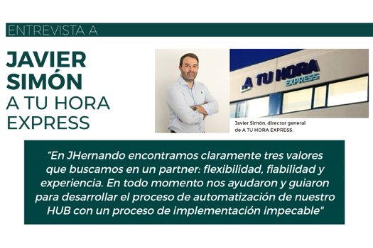 Entrevista con Javier Simón A TU HORA EXPRESS