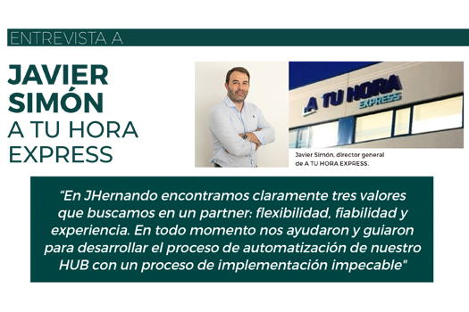 Interview with Javier Simón from A TU HORA EXPRESS 