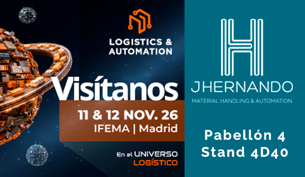 JHernando estará presente en Logistics & Automation Madrid 2026
