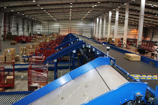 Implement sorting systems in warehouses and distribution centres.