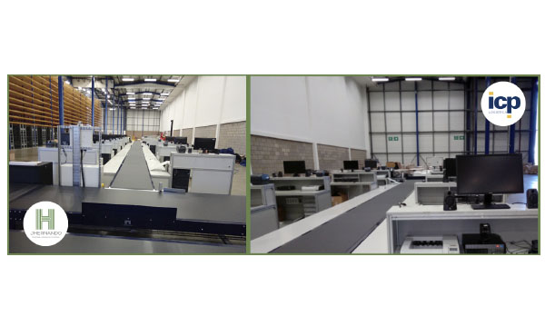 Recientemente JHernando ha fabricado e instalado un sistema de transporte para las instalaciones de ICP en Inglaterra