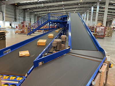 Sorter instalado por JHernando para Sending en su plataforma de Coslada