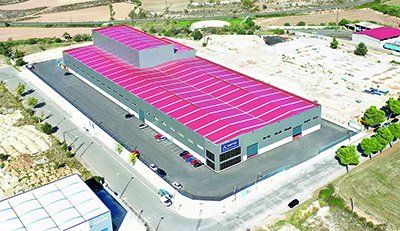 Centro productivo y log&iacute;stico de CORTIZO en Cervera