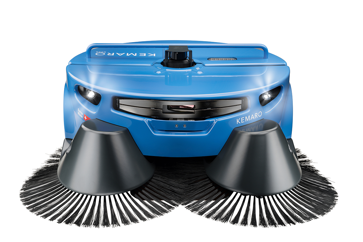 Robots de limpieza industrial