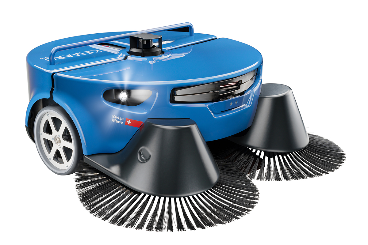 Robots de limpieza industrial