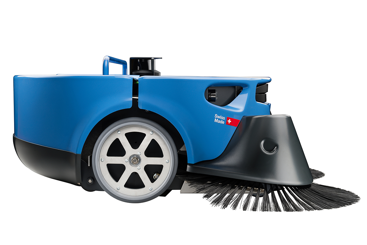 Robots de limpieza industrial